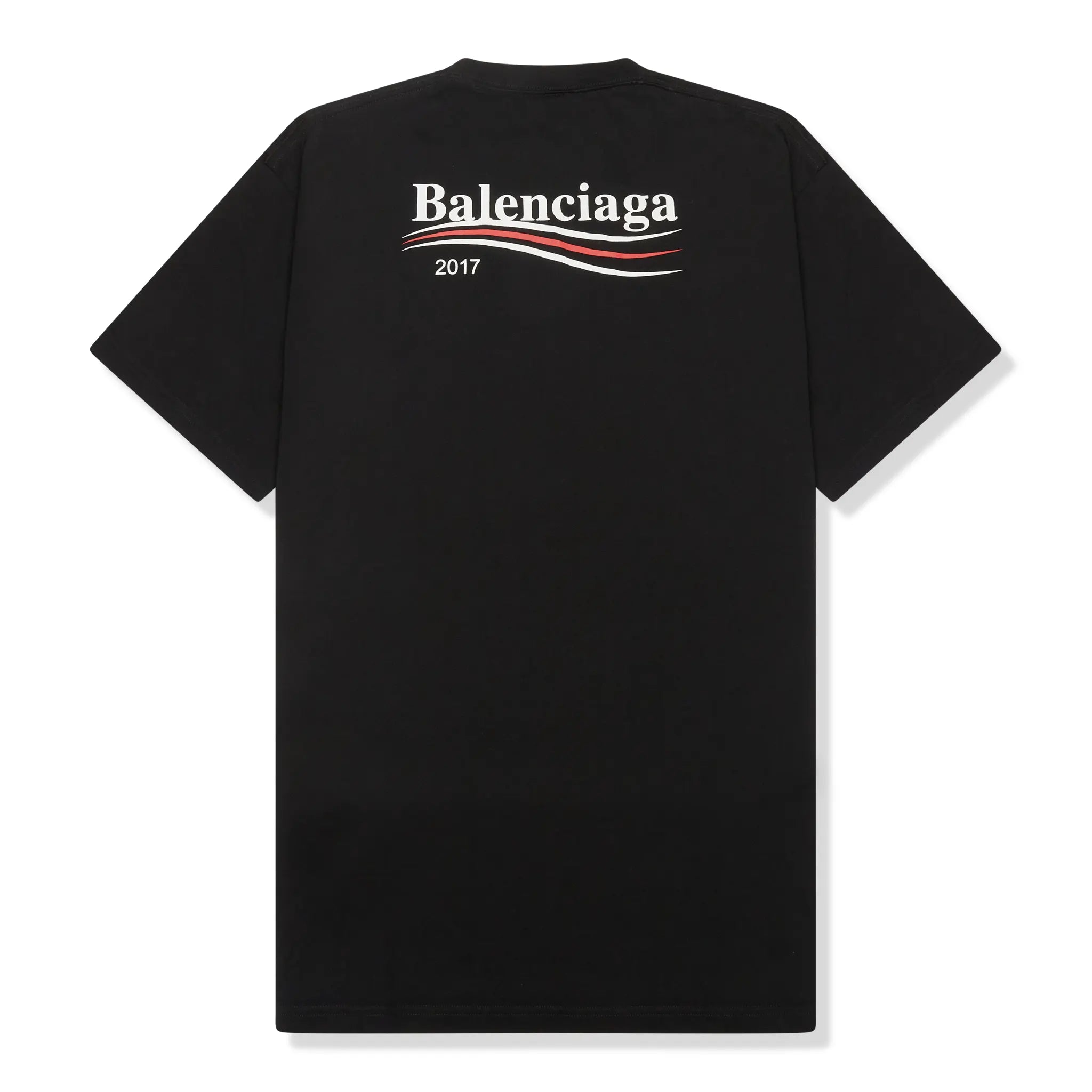 Preloved - Balenciaga Political Wave Campaign 2017 Black T-Shirt